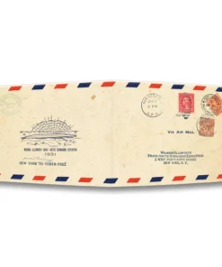 Alternative view of NY to Pole Airmail