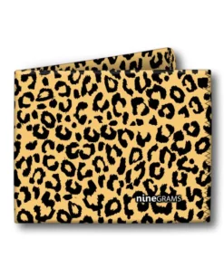 Leopardo amarillo  con logo blanco